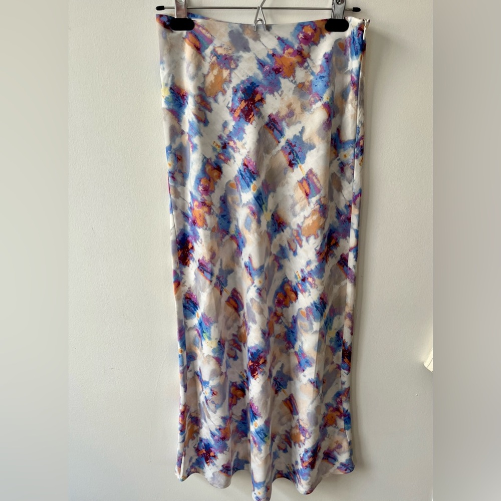 Urban Outfitters silk maxi skirt. Tye dye print. Perfect for Summer!